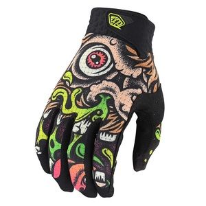 Troy Lee Designs Air Glove Bigfoot Black/Green Size S